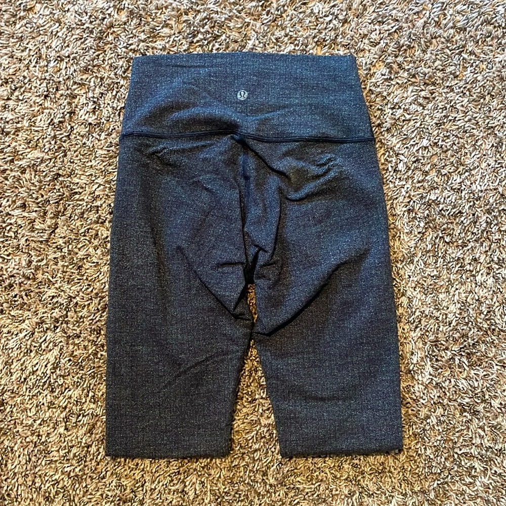 Lululemon High Rise Thermal Leggings - Picture 3 of 5